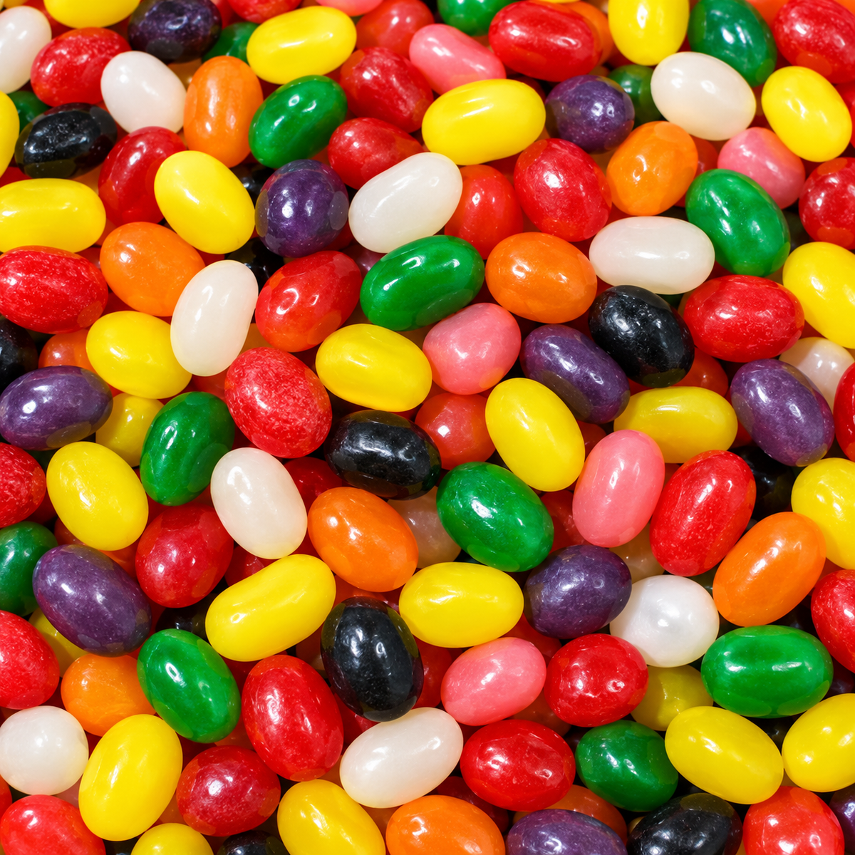 Assorted Jelly Beans, 1 lb Bag - 8 Fruity & Classic Flavors