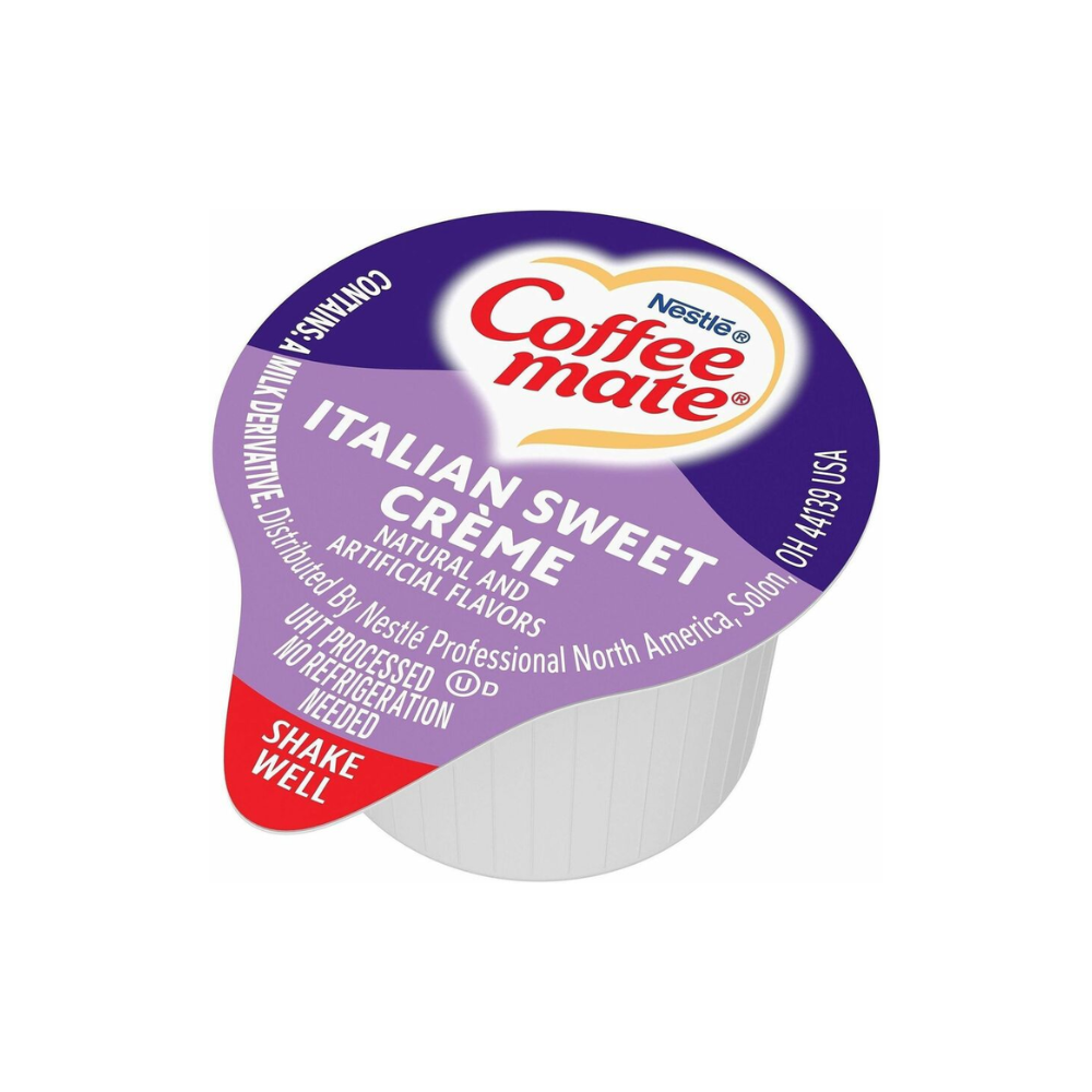 Coffee Mate Liquid Creamer Singles Variety Pack – 60 Count, 4 Flavors, No Refrigeration, Single Serve Coffee Creamers