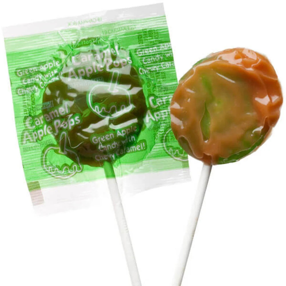 Tootsie Caramel Apple Pops Lollipops – Bulk 1 Pound