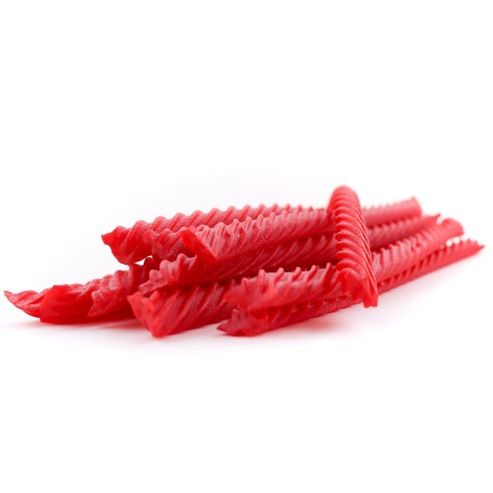 Red Vines Sugar Free Strawberry Licorice Twists 2 Pack (5oz Each), Soft & Chewy Candy, Low Calorie Snack