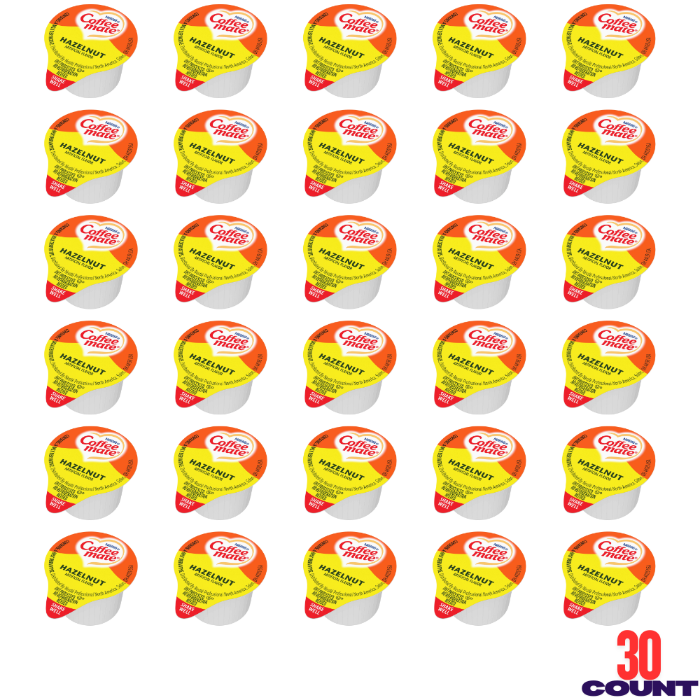 Coffee Mate Creamer Singles 30 Count, Single Serve Coffee Creamers, No Refrigeration, Choose Your Flavor