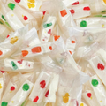 Jujube Nougat Chewy Candy 2 LB Bulk Bag, Soft Marshmallow Nougat with Fruity Jelly Pieces, Individually Wrapped Retro Candy