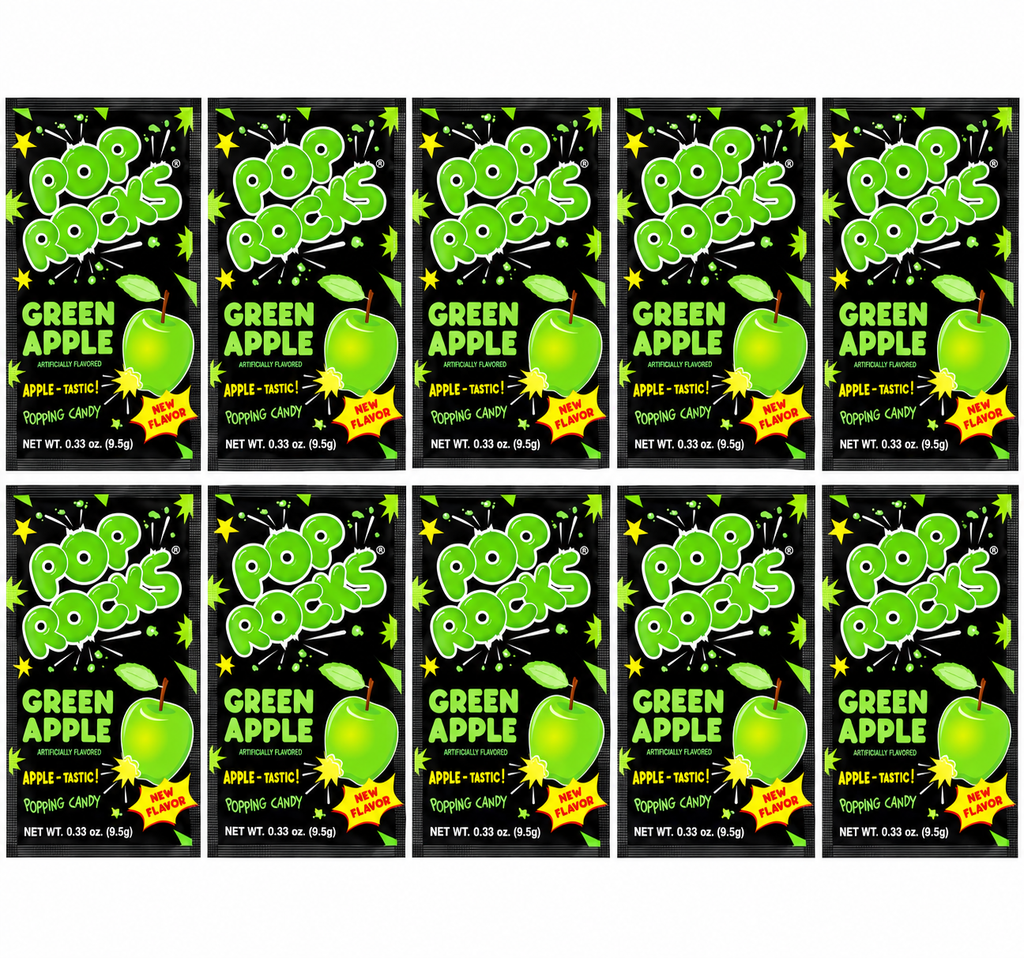Pop Rocks Popping Candy 10 Pack Choose Your Flavor Fun Fizzy Crackling Candy Individual Packs Party Favors Snacks