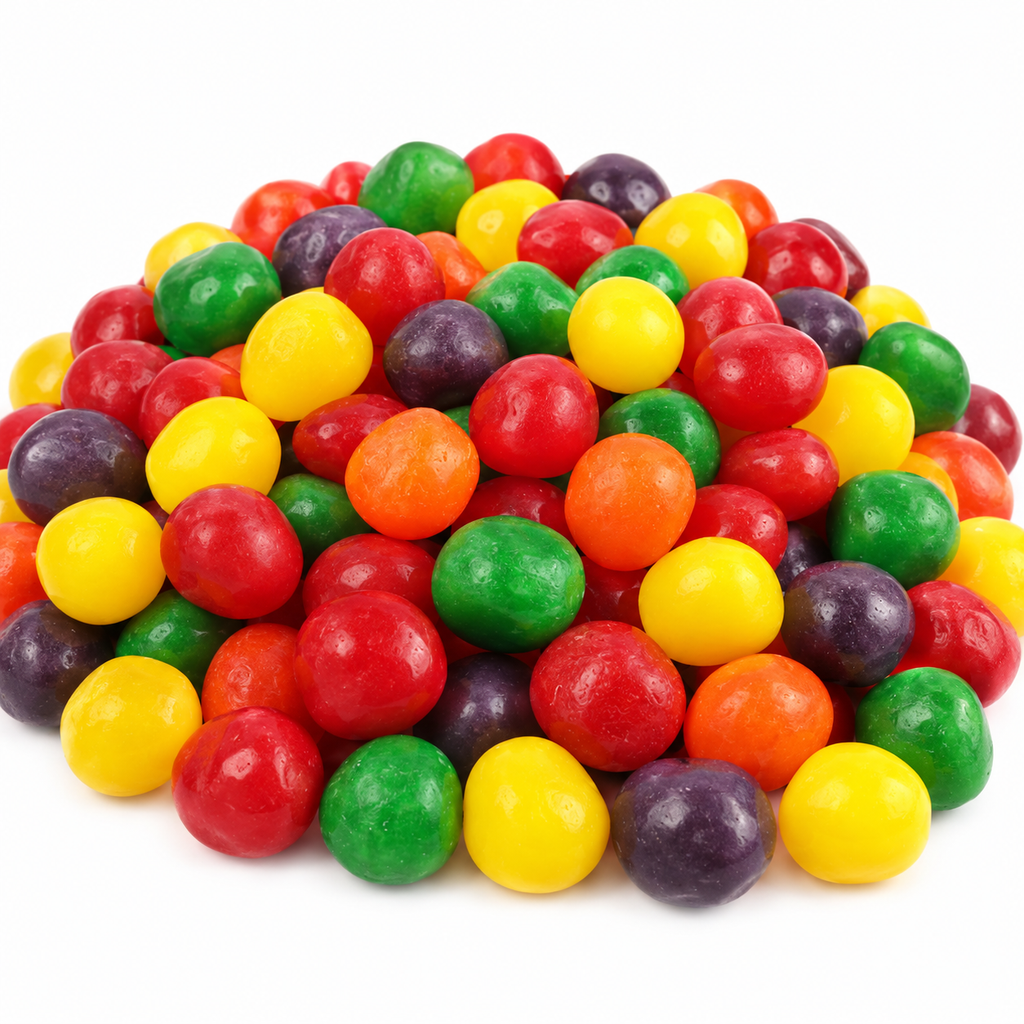 Assorted Chewy Fruit Sours Candy, 1 LB Bulk Bag