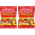 HARIBO Happy Cola Gummy Candy 2 Pack (5oz Each), Classic Cola Bottle Gummies, Soft & Chewy Sweet Snacks