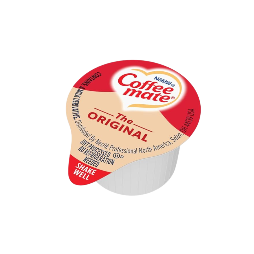 Coffee Mate Liquid Creamer Singles Variety Pack 60 Count, 4 Flavors, No Refrigeration, Single Serve Coffee Creamers