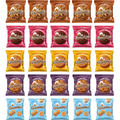 Grandma’s Cookies Variety Pack 25 Count, Assorted Flavors (5 of each - Chocolate Chip, Brownie, Peanut Butter, Oatmeal Raisin, Mini Vanilla Sandwiches)
