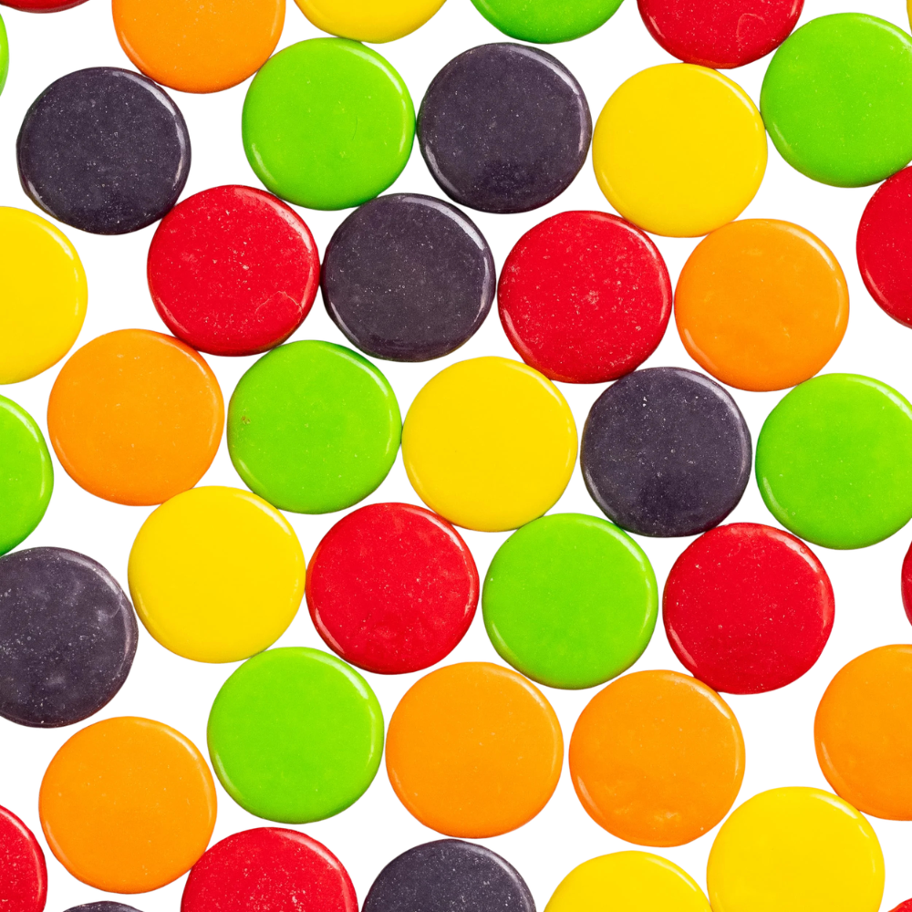 Spree Original Candy Rolls 5-Pack – Chewy Fruit Candy, Colorful Sweet & Tart Treat, Party & Snack Candy