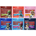 Big League Chew Variety Pack 6 Flavors Bubble Gum Pouches Original Flavors Pack of 6