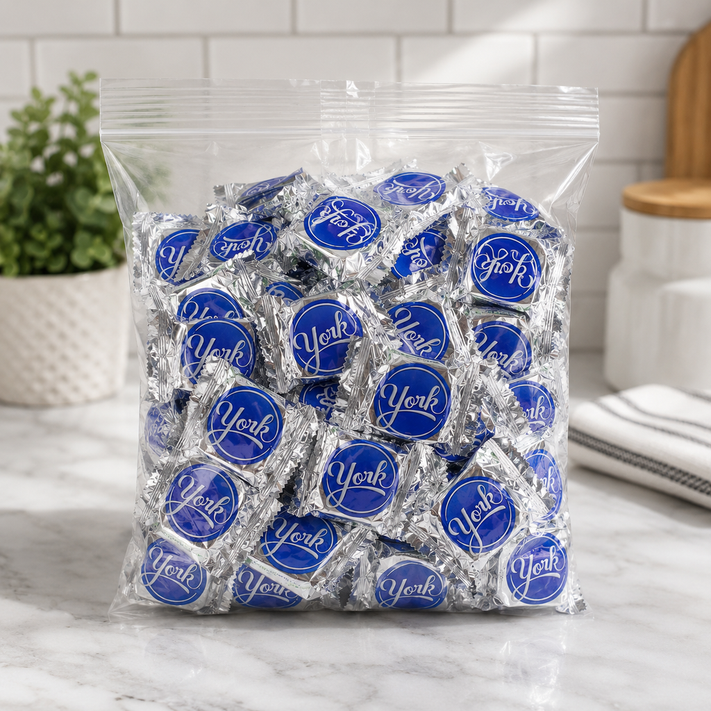 York Peppermint Patties, Individually Wrapped Bulk Candy Bag