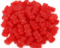 Cinnamon Bears Gummy Candy 1 lb Bulk Bag, Sweet & Spicy Red JuJu Bears, Classic Chewy Candy