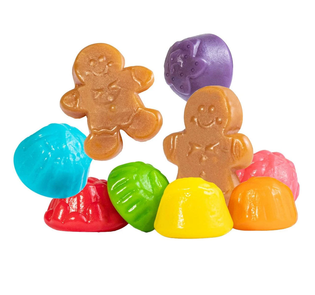 Christmas Gingerbread Gummy Candy Mix 1 Pound