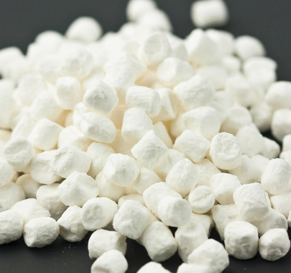 Dehydrated White Marshmallow Bits (1 Pound) - Mini Vanilla Marshmallow Topping for Hot Cocoa, Cereal, Baking & Desserts