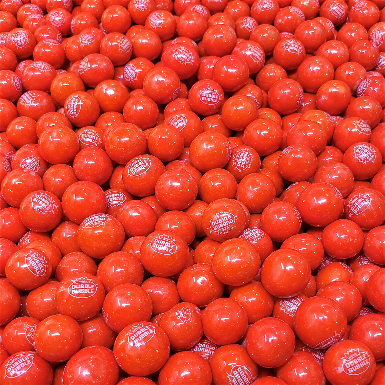 Hot Chew Cinnamon Gumballs Bulk Bag
