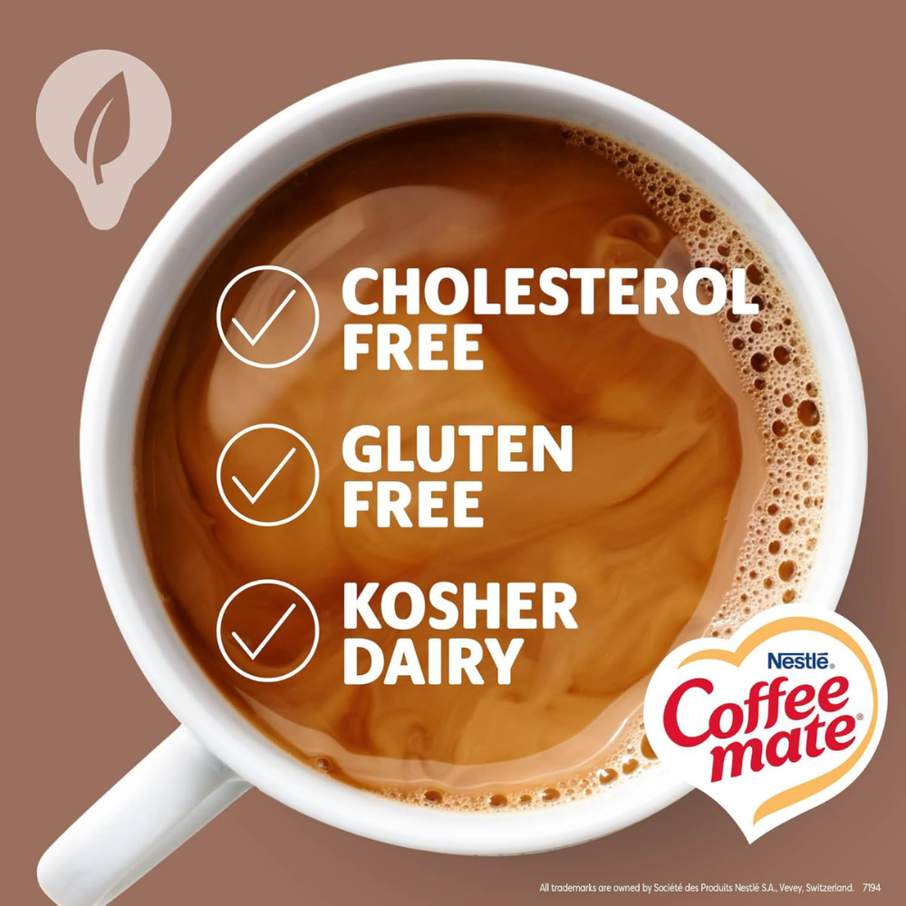 Nestle Coffee Mate Liquid Coffee Creamer Singles, 50 Ct Box (1 Count)