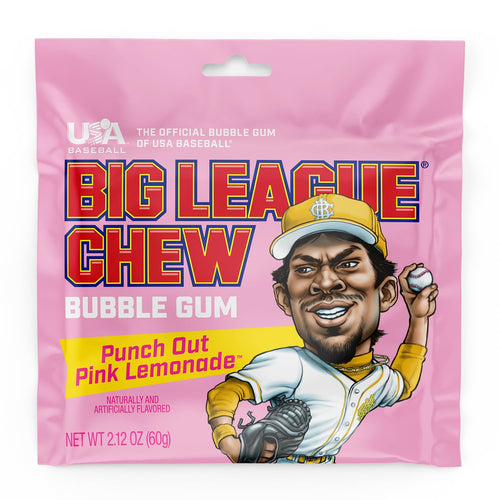 Big League Chew Pink Lemonade 12 Ct