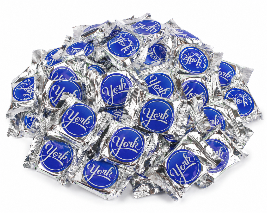 York Peppermint Patties, Individually Wrapped, 1 lb Bulk Candy Bag