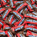Peanut Chews Original Dark Candy 1 lb Bulk Bag, Individually Wrapped Peanut & Molasses Chews with Dark Chocolatey Coating