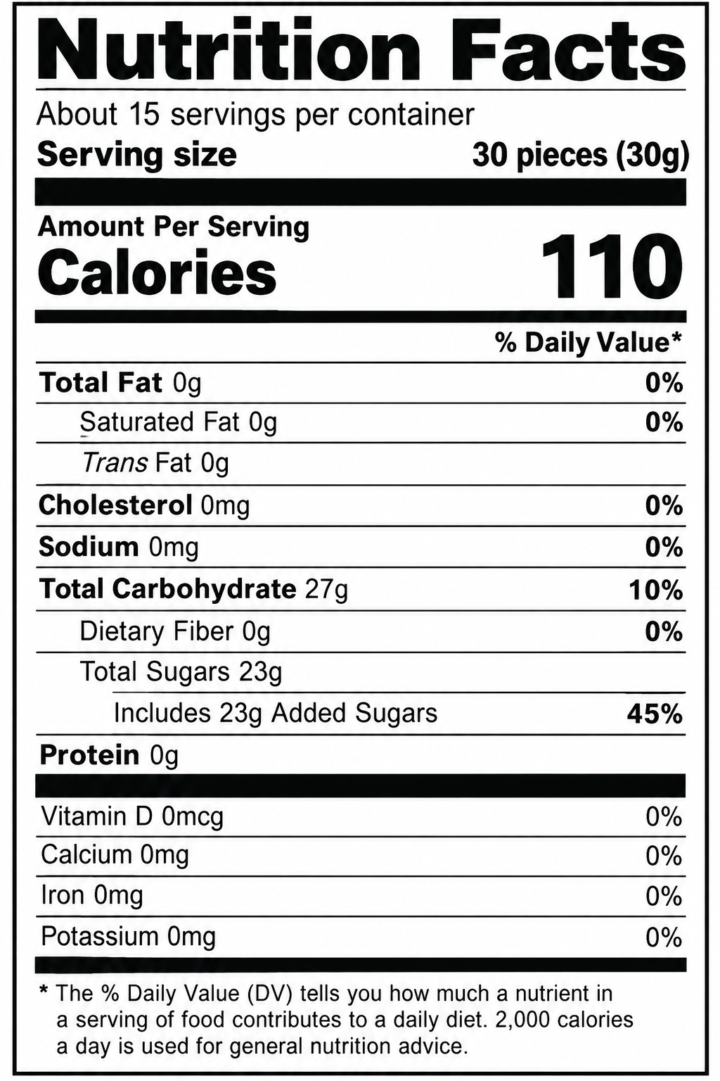 Assorted Jelly Beans, 1 lb Bag - 8 Fruity & Classic Flavors