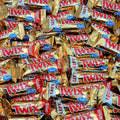 Twix Fun Size Chocolate Candy Bars 1 LB Individually Wrapped Caramel Cookie and Milk Chocolate Candy