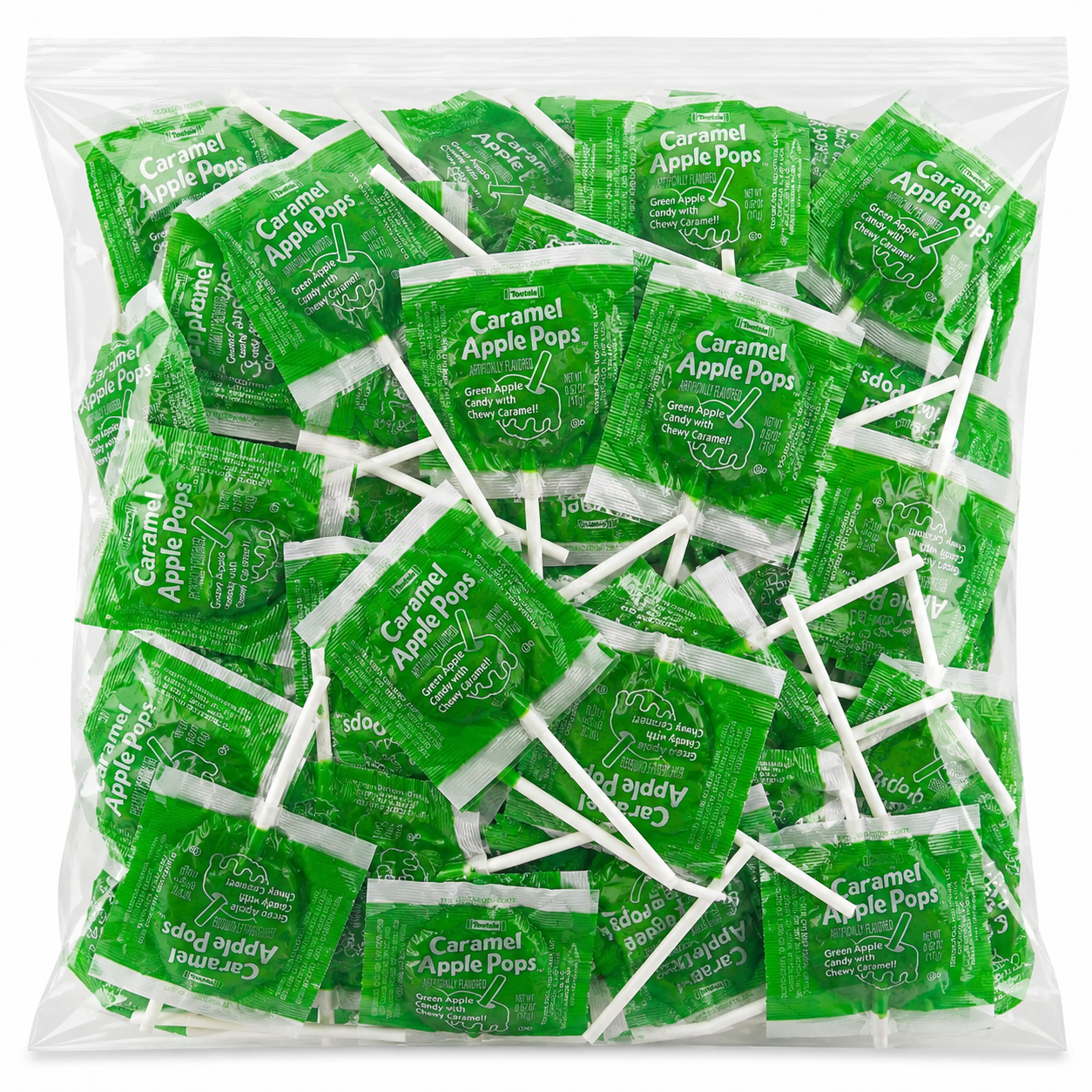 Tootsie Caramel Apple Pops Lollipops – Bulk 1 Pound