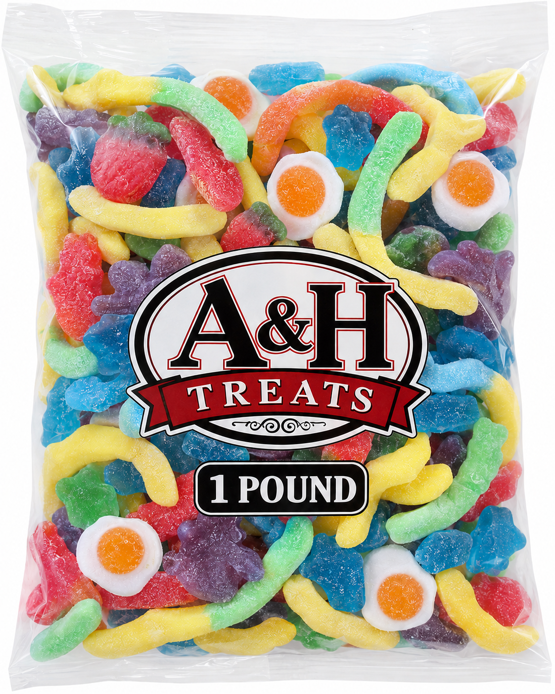 Gummy Candy Mania Mix Assortment Bag - 1 Pound Gummi Bulk