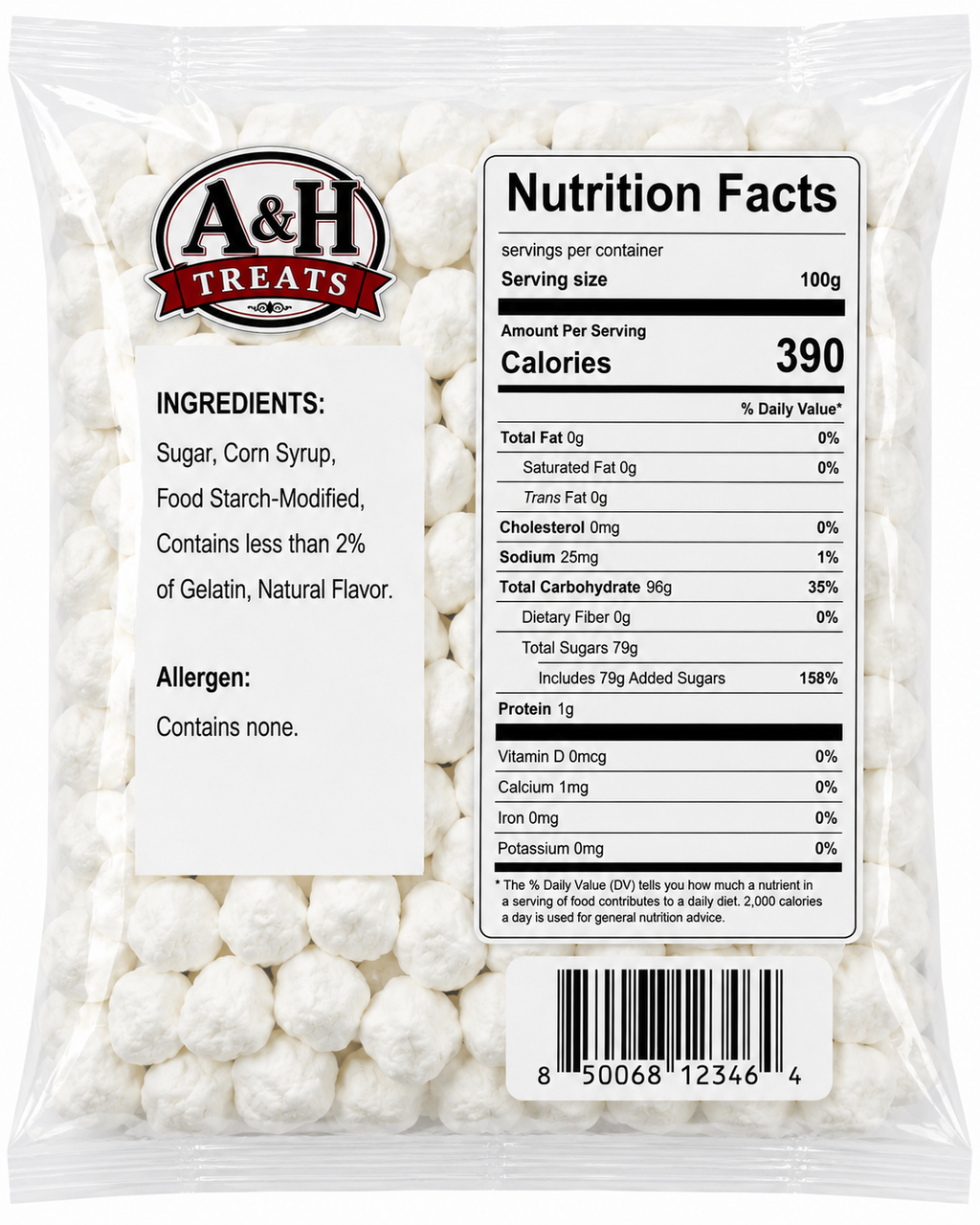 Dehydrated White Marshmallow Bits (1 Pound) - Mini Vanilla Marshmallow Topping for Hot Cocoa, Cereal, Baking & Desserts