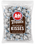 Milk Chocolate Kisses Candy 1 LB Individually Wrapped Chocolate Candy for Candy Bowls Parties Holidays and Sharing