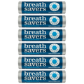 Breath Savers Sugar Free Peppermint Mints Pack of 6 Rolls Long Lasting Fresh Breath