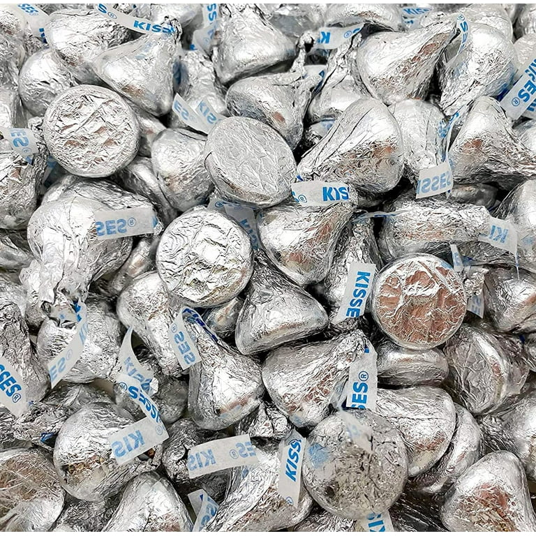 Milk Chocolate Kisses Candy 1 LB Individually Wrapped Chocolate Candy for Candy Bowls Parties Holidays and Sharing