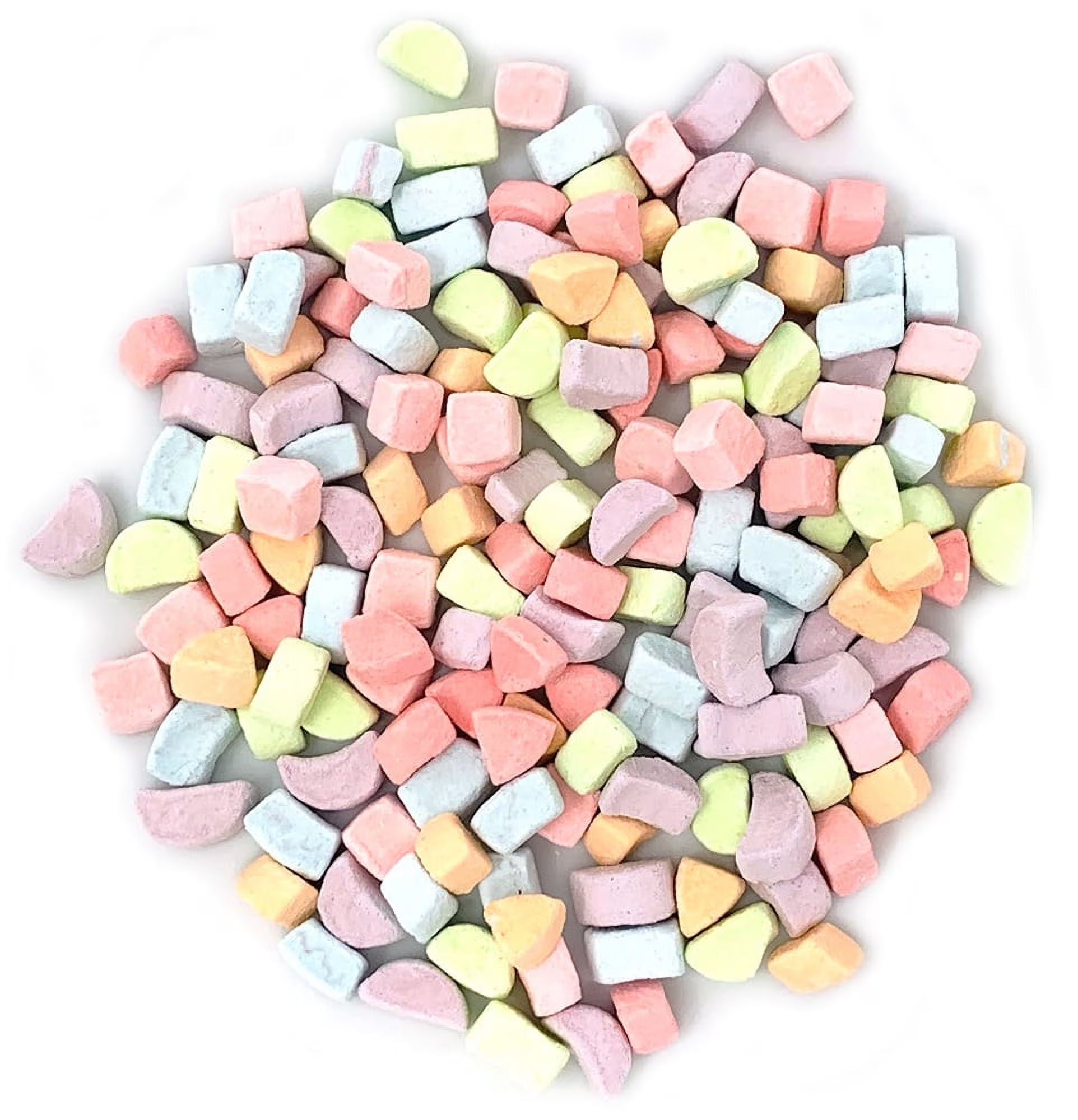Assorted Marshmallow Bits 1 Pound Bulk - Colorful Mini Marshmallows for Hot Chocolate Baking Desserts and Cereal Toppings