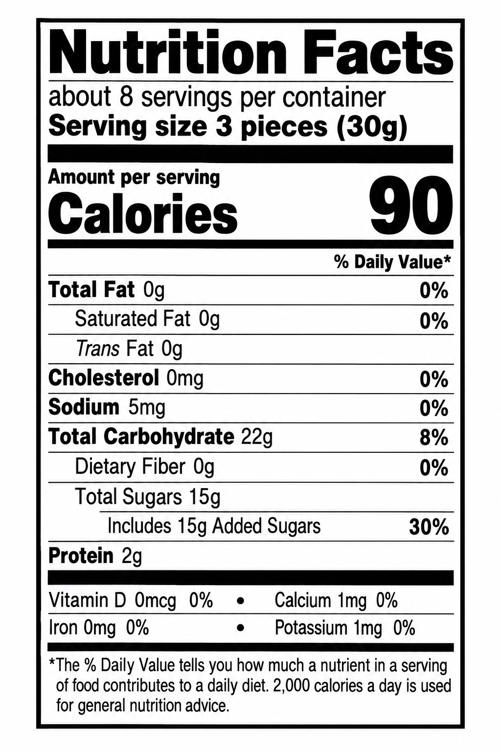 Assorted Large Gummy Bears, 12 Flavors - 1 lb Bag