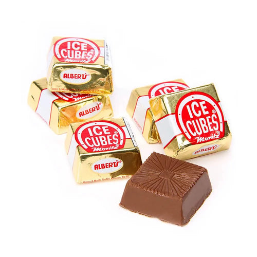 Albert's Chocolate Ice Cubes Candy 25 Count Bulk Bag