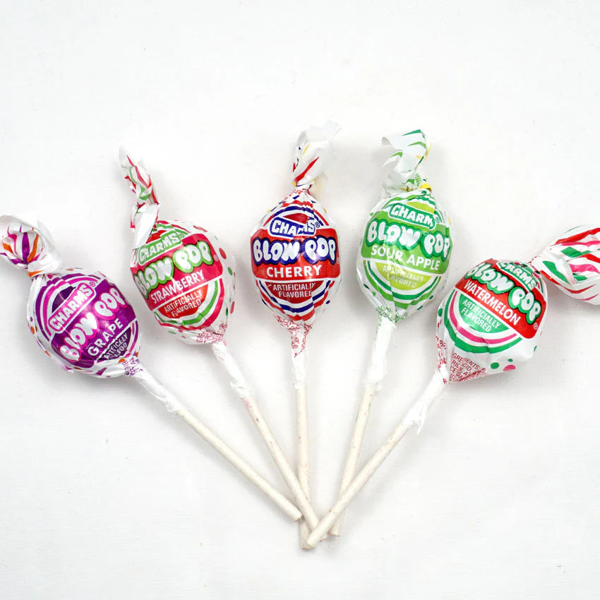 Blow Pops Bulk Bag Assorted Flavors Lollipops
