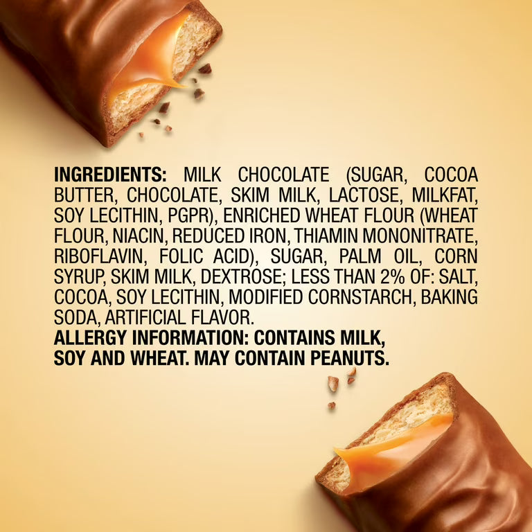 Twix Fun Size Chocolate Candy Bars 1 LB Individually Wrapped Caramel Cookie and Milk Chocolate Candy