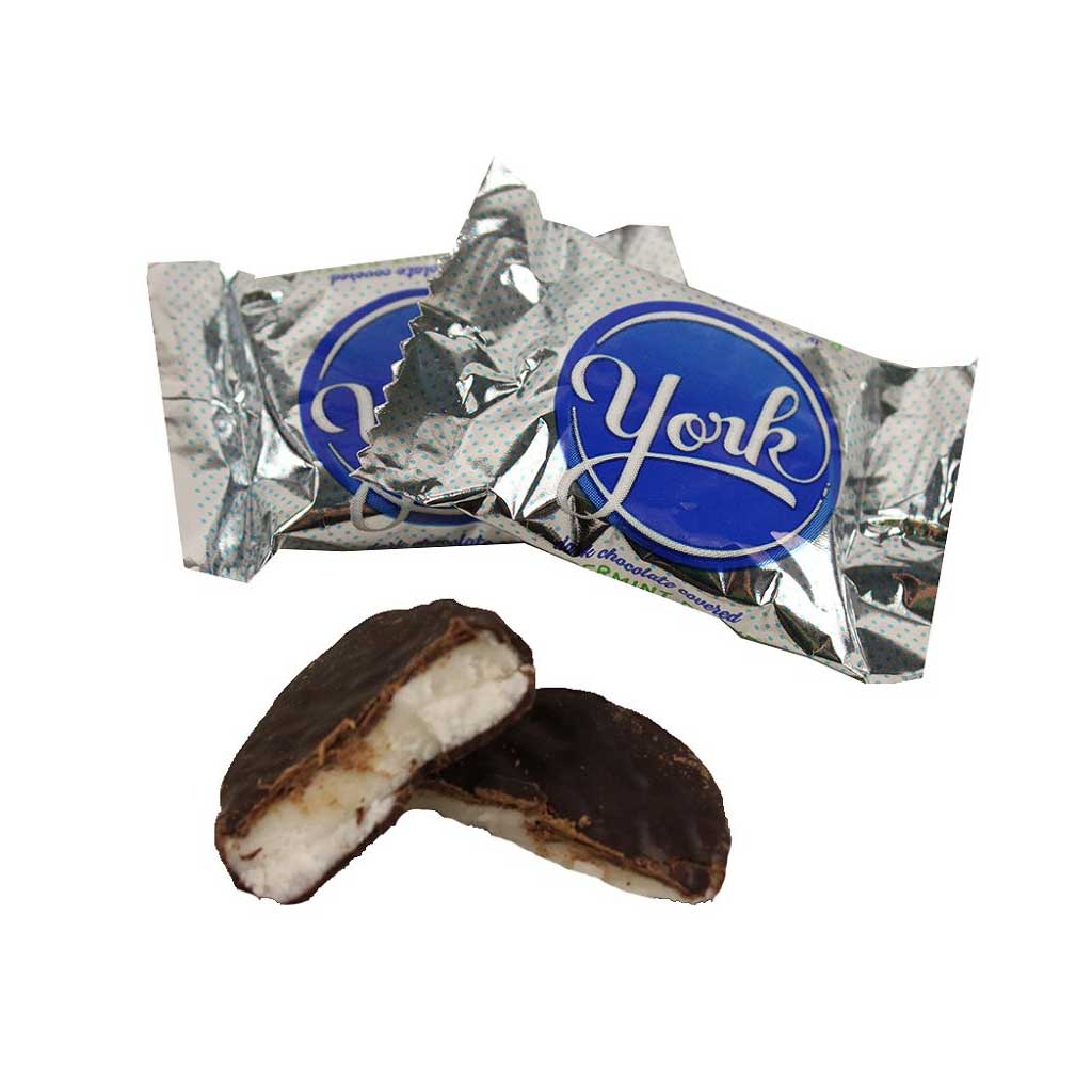 York Peppermint Patties, Individually Wrapped, 1 lb Bulk Candy Bag