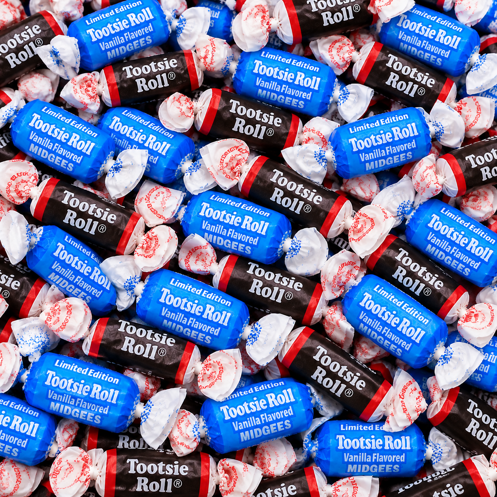 Tootsie Roll Original & Vanilla Midgees Candy Mix, 1 lb Bag
