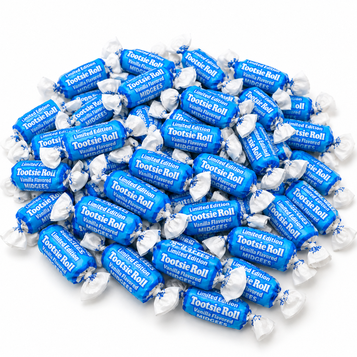 Tootsie Roll Vanilla Midgees, 1 lb Bulk Candy Bag - Limited Edition