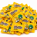 1 lb M&M's Peanut Chocolate Candy Fun Size, Bulk Bag, Individually Wrapped Mini Packs, Chocolate Covered Peanuts, Halloween, Parties & Candy Bowls