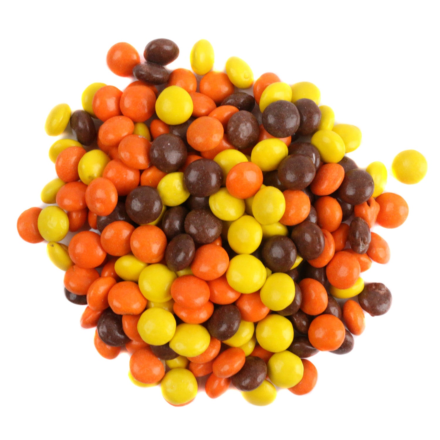 REESE'S PIECES Peanut Butter Candy 1 lb Bulk Bag, Chocolate Candy Coated Peanut Butter Treats, Movie Theater Candy