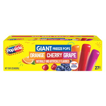 Kisko Popsicle Freeze Pops 27 Count