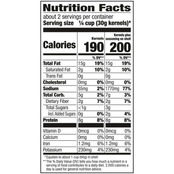 DAVID Sunflower Jumbo Seeds Cinnamon Churro 5.25oz (Pack of 2)