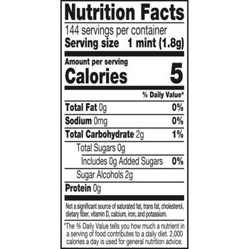 Breath Savers Peppermint Rolls 12 ct