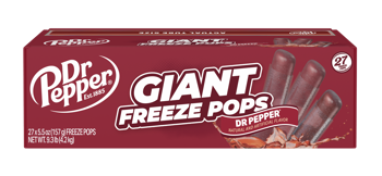 Kisko Dr Pepper Giant Freeze Pops – 27 Count