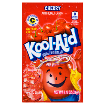 Kool-Aid Drink Mix Variety Pack 18 Count, Assorted Flavors (3 Each: Sharkleberry Fin, Black Cherry, Strawberry Kiwi, Pink Lemonade, Cherry, Piña Pineapple)