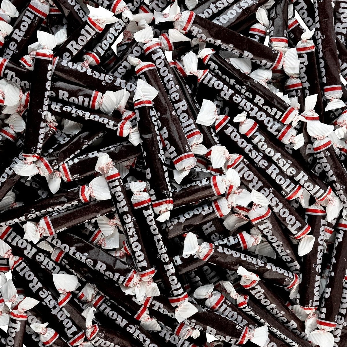 Tootsie Roll 3" Long Candy 1 lb Bulk Bag, Individually Wrapped Chocolate Chewy Candy, Classic American Treat
