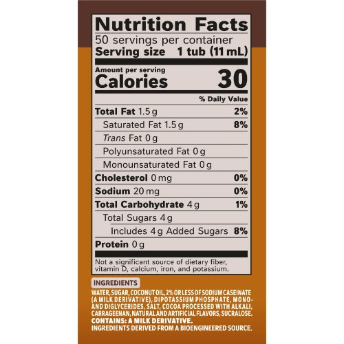 Coffee Mate Snickers, 50 Count